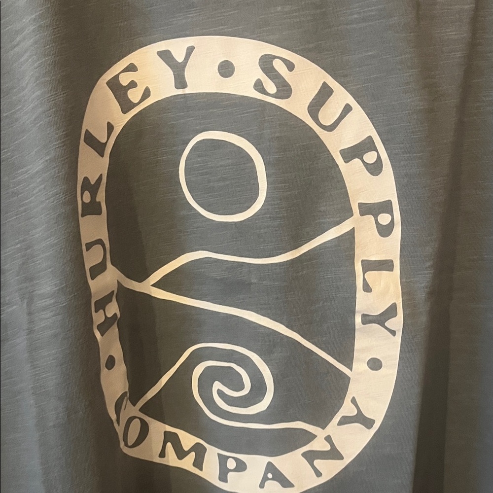 Hurley Men's Blue Graphic Tee
